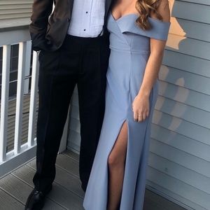 Long Blue LuLus Dress